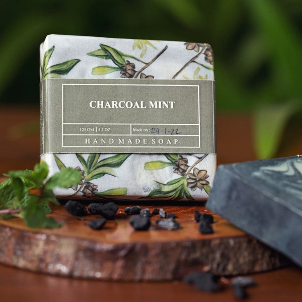 Buy Charcoal Mint Handmade soap | Shop Verified Sustainable Body Soap on Brown Living™