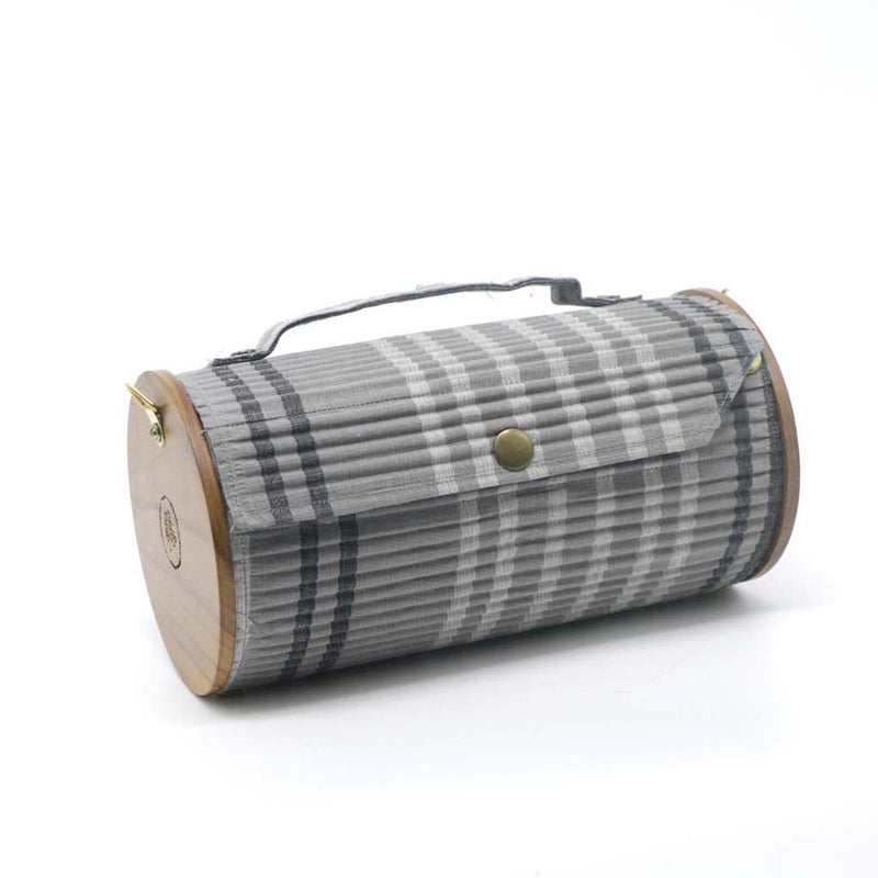 Buy Charcoal Plum Round Clutch | Shop Verified Sustainable Womens Bag on Brown Living™