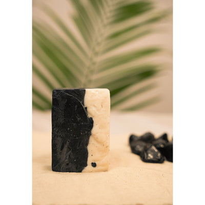 Charcoal Shea Bar - 110g – Body Soap on Brown Living™. SKU: CSBS - 01. Img 3.