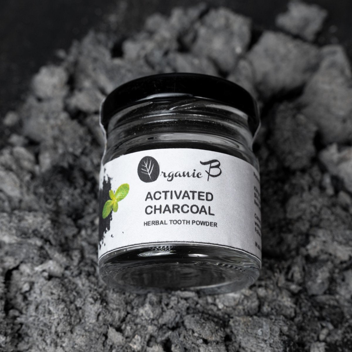 Charcoal Teeth Powder / Herbal Tooth powder / Toothpaste - 20grm | Verified Sustainable by Brown Living™