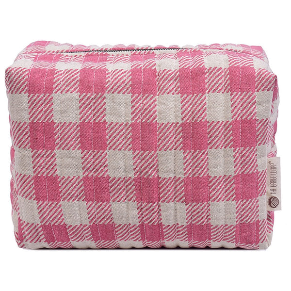 Buy Charming Pink & Off-White Kit | Shop Verified Sustainable Pouch on Brown Living™