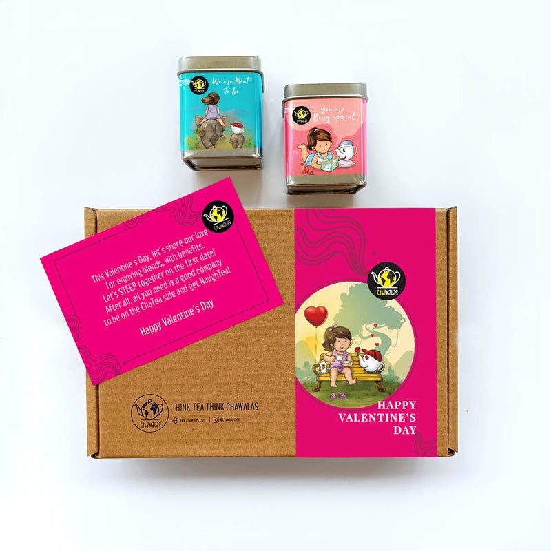 Buy Chawalas Tea | Teariffic Duo | Spiced Tea | Mint Tea | Valentine's Day Gift | Shop Verified Sustainable Tea on Brown Living™