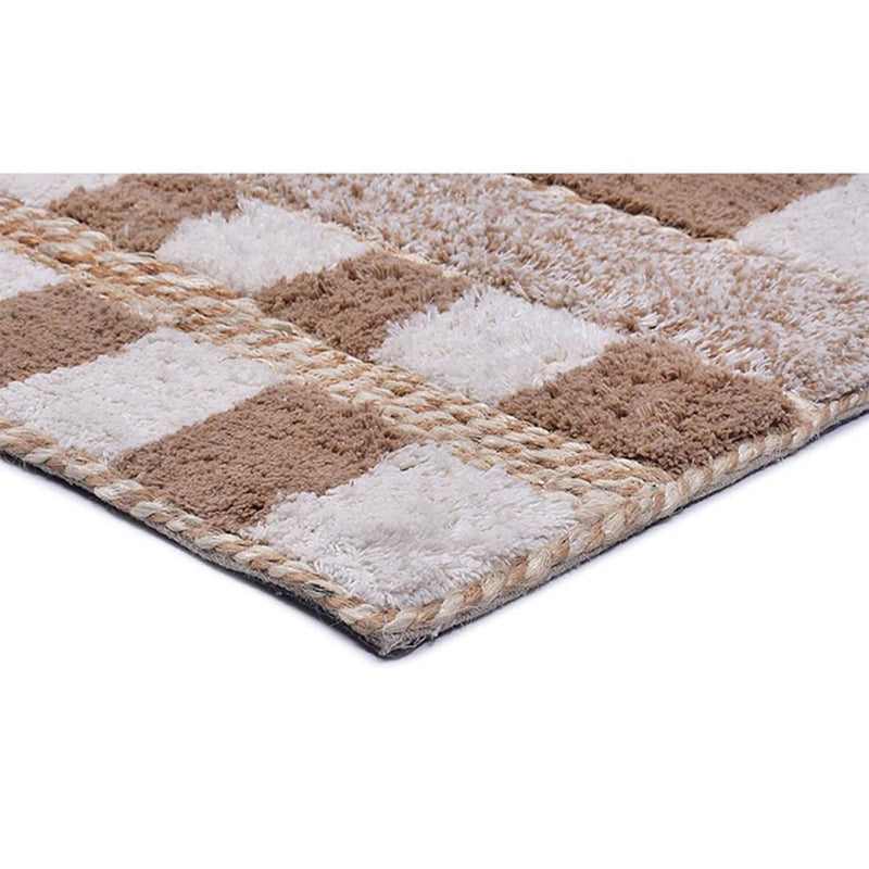 Buy Check & Mate Cotton Bathmat | Shop Verified Sustainable Mats & Rugs on Brown Living™
