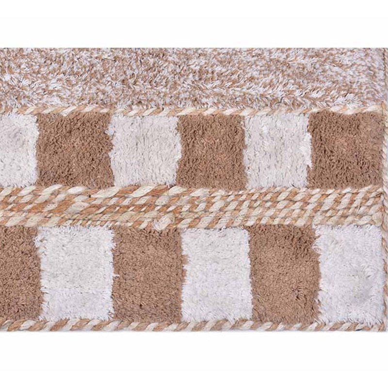 Buy Check & Mate Cotton Bathmat | Shop Verified Sustainable Mats & Rugs on Brown Living™