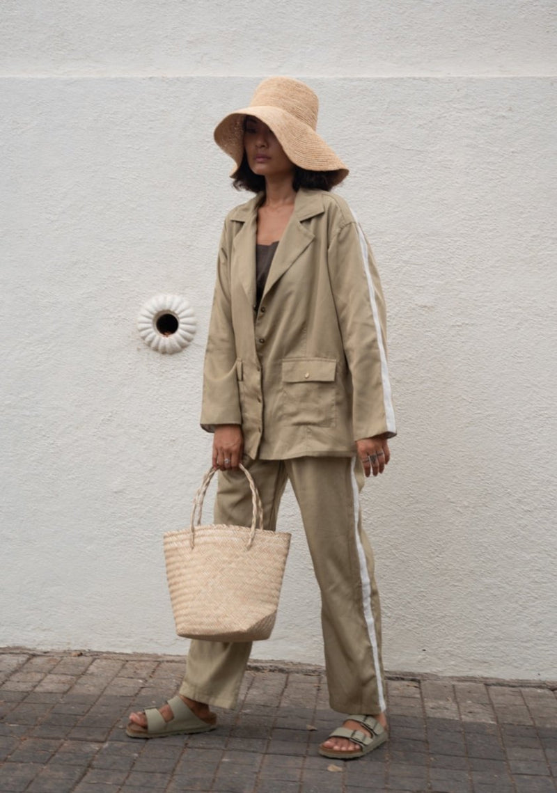 Buy Chicago Pleated Pants | Shop Verified Sustainable Products on Brown Living