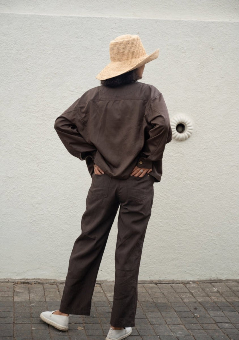 Buy Chicago Pleated Pants | Shop Verified Sustainable Products on Brown Living