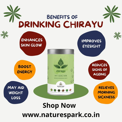 Chirayu - Anti - aging Herb Health & Wellness Can(100 g) | Verified Sustainable by Brown Living™