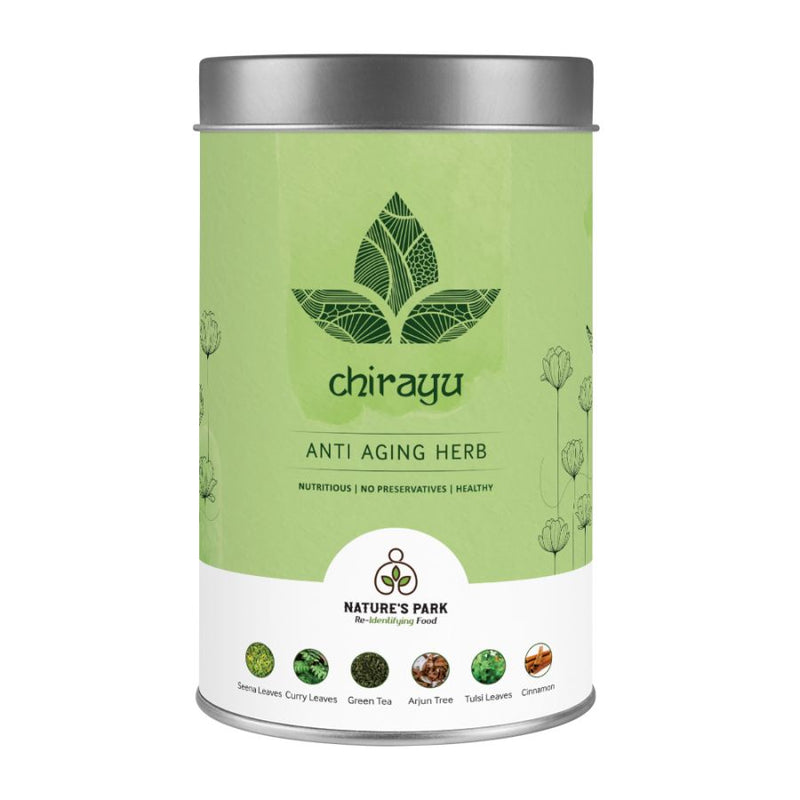 Buy Chirayu- Anti-aging Herb Health & Wellness Can(100 g) | Shop Verified Sustainable Products on Brown Living