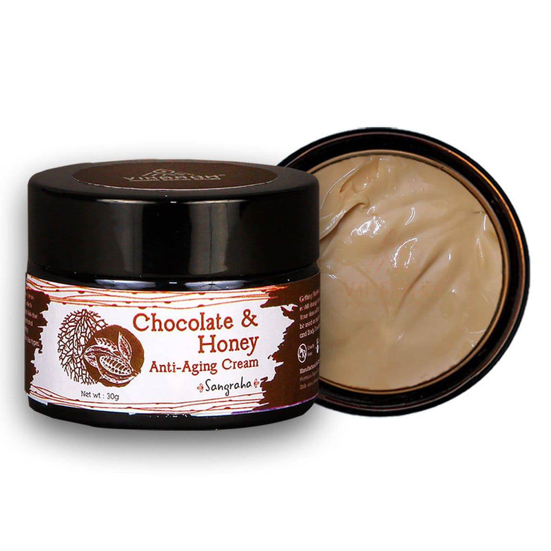 Buy Chocolate And Honey Anti-Aging Cream | Shop Verified Sustainable Face Moisturizer on Brown Living™