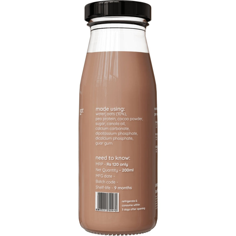 Buy Chocolate Protein Shake | 25g Plant Protein | 200ml x 12 | Shop Verified Sustainable Products on Brown Living