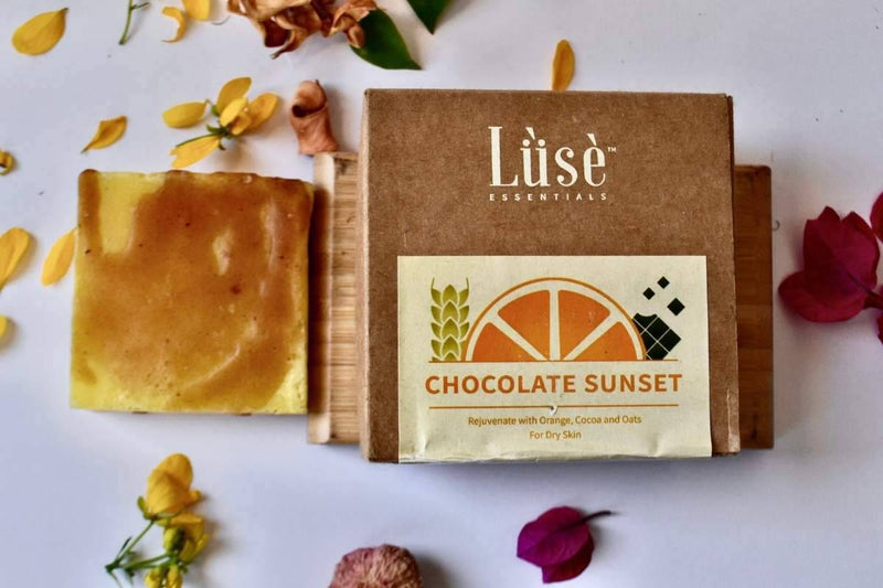 Buy Chocolate Sunset Body Soap - 100g | Shop Verified Sustainable Body Soap on Brown Living™