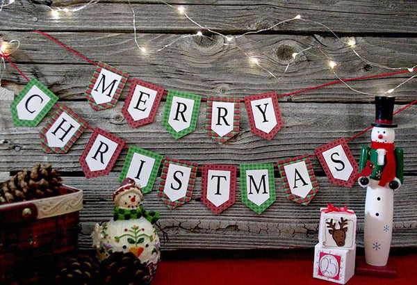 Buy Christmas Buntings | Shop Verified Sustainable Wall Decor on Brown Living™