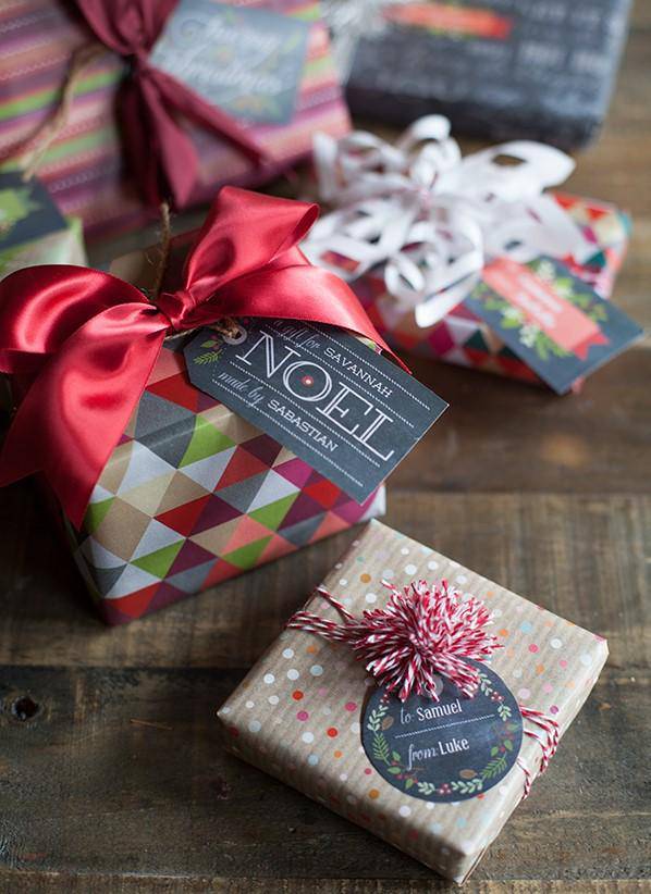 Buy Christmas Chalkboard Gift Tags - Pack of 12 | Shop Verified Sustainable Products on Brown Living