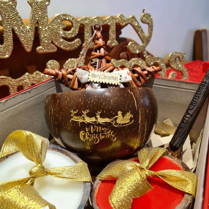 Buy Christmas Coconut Hamper | Shop Verified Sustainable Products on Brown Living