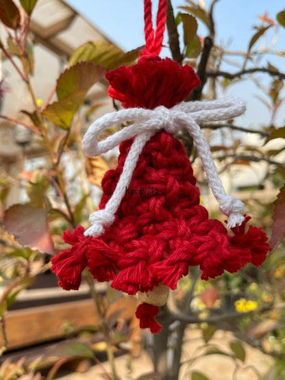 Christmas Decoration Bell (Red) | Verified Sustainable by Brown Living™
