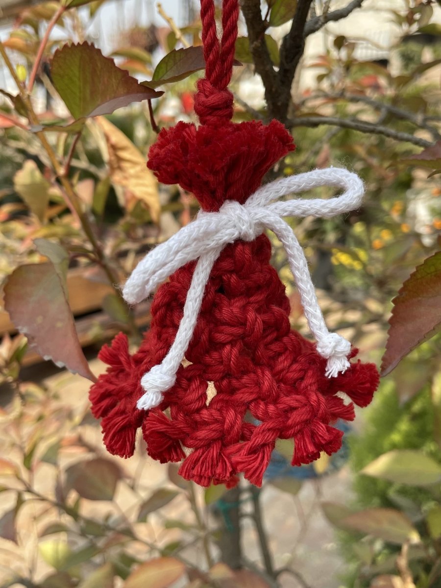 Christmas Decoration Bell (Red) | Verified Sustainable by Brown Living™