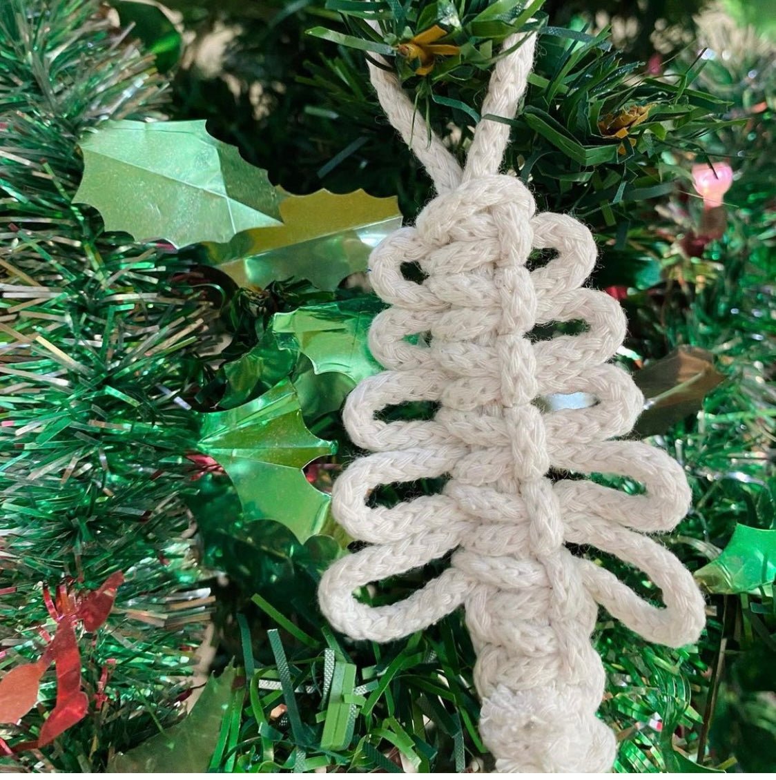 Christmas Decoration Tree White (Set of 2) | Verified Sustainable by Brown Living™