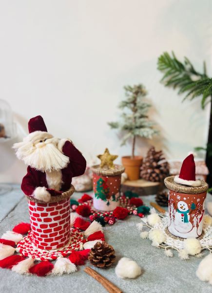 Christmas Play Candles | Home Decor | Verified Sustainable by Brown Living™
