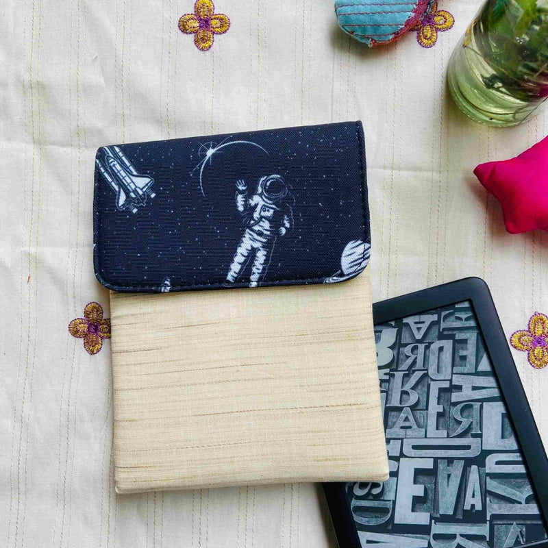 Buy Christmas Special Kindle Sleeve - Astronaut says hi on Christmas Night | Shop Verified Sustainable Tech Accessories on Brown Living™