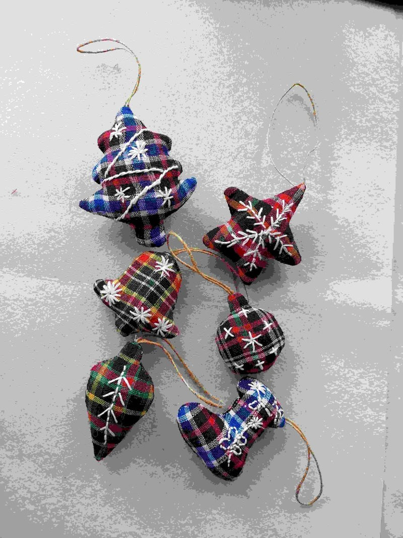 Buy Christmas Tree Ornaments (set of 6) | Shop Verified Sustainable Products on Brown Living