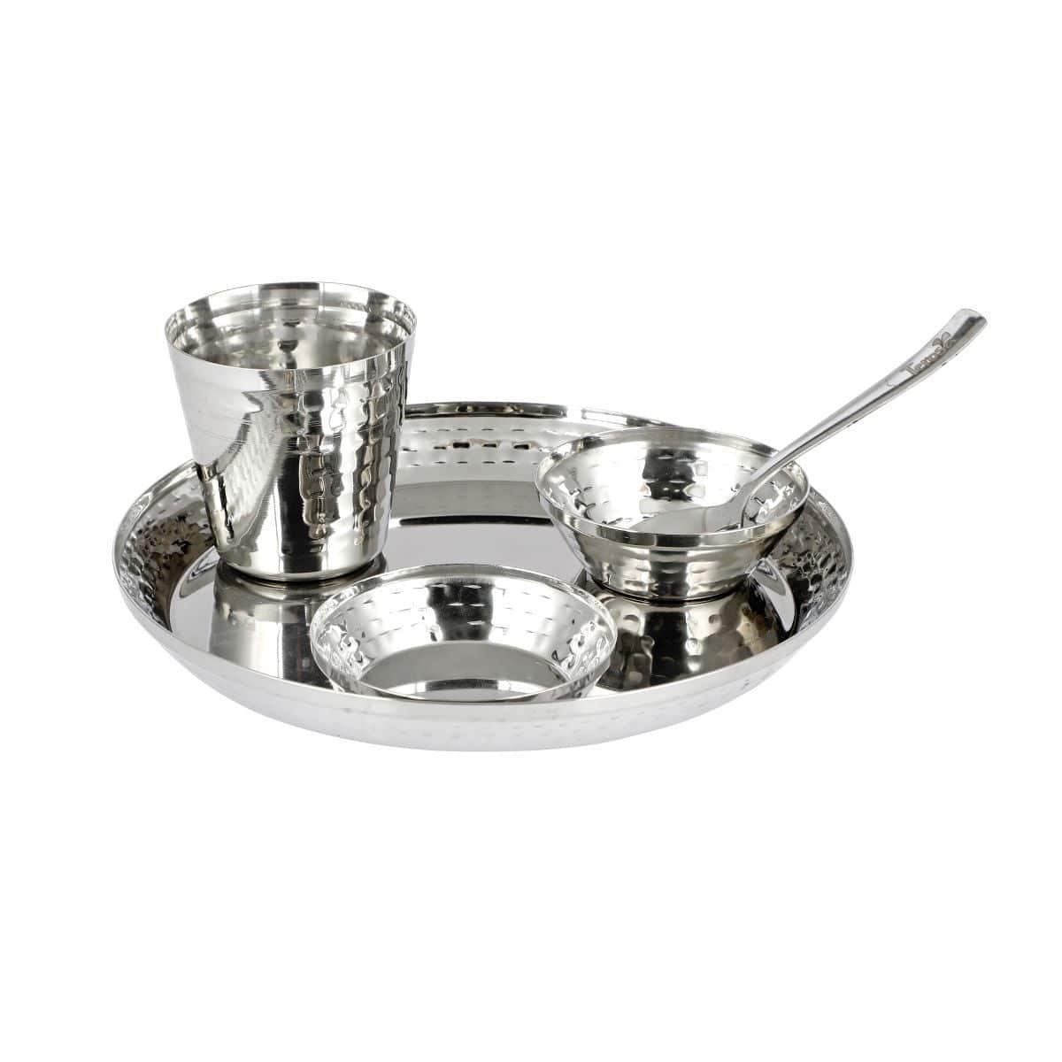 Cibo Classic Kids Dinner Set II Stainless Steel 5Pc | Verified Sustainable by Brown Living™