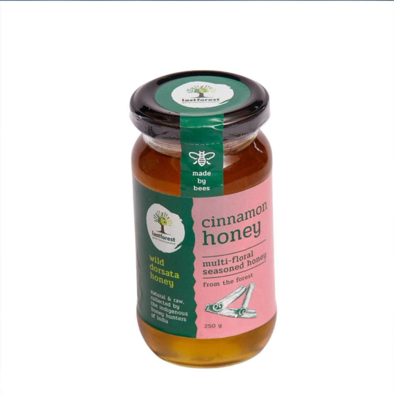 Buy Cinnamon Spiced Wild Honey - 250gms | Shop Verified Sustainable Products on Brown Living