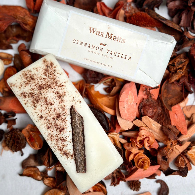 Buy Cinnamon Vanilla Wax Melt Snapbar | Handmade in Pure Soy Wax | Shop Verified Sustainable Products on Brown Living
