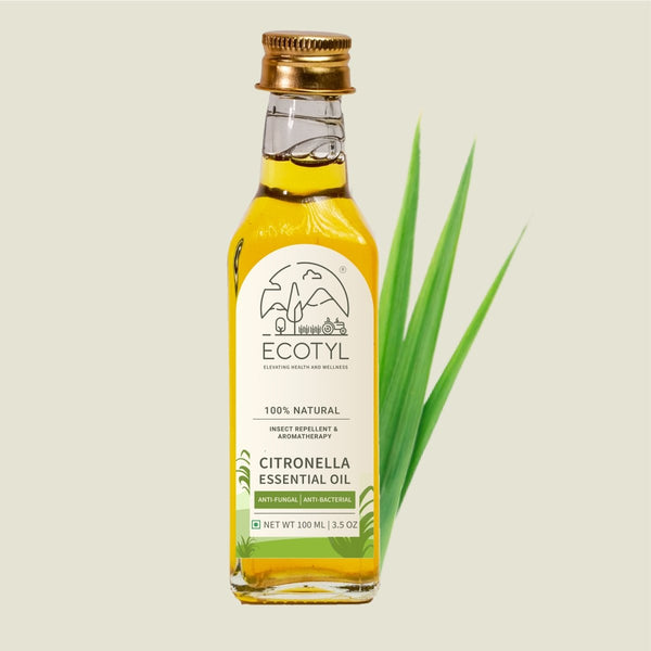 Buy Citronella Oil | Natural Mosquito & Insect Repellent | Toxin Free | 100ml | Shop Verified Sustainable Insect Repellent on Brown Living™