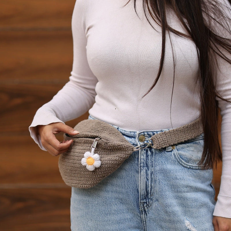 Classic Crochet Fanny Pack Bag | Verified Sustainable Fanny Packs on Brown Living™