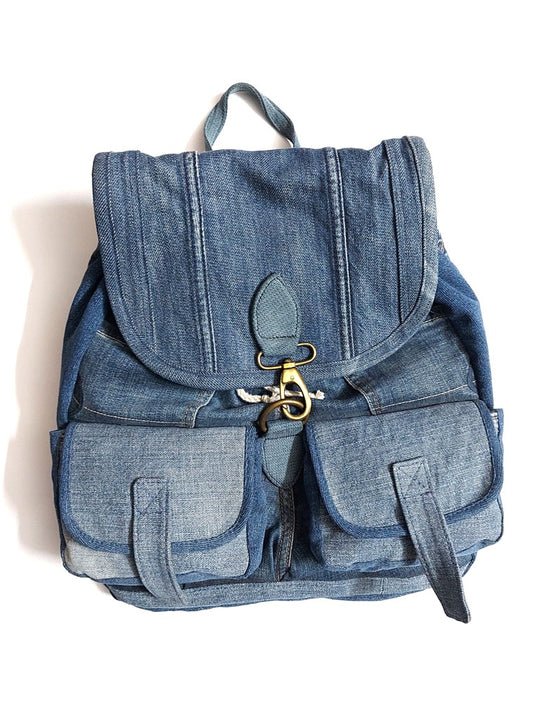 Buy Classic Denim Backpack | Shop Verified Sustainable Womens Accessories on Brown Living™