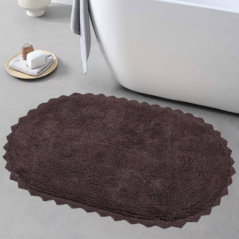 Cloud Walk Rectangle Bathmat - Brown | Verified Sustainable by Brown Living™