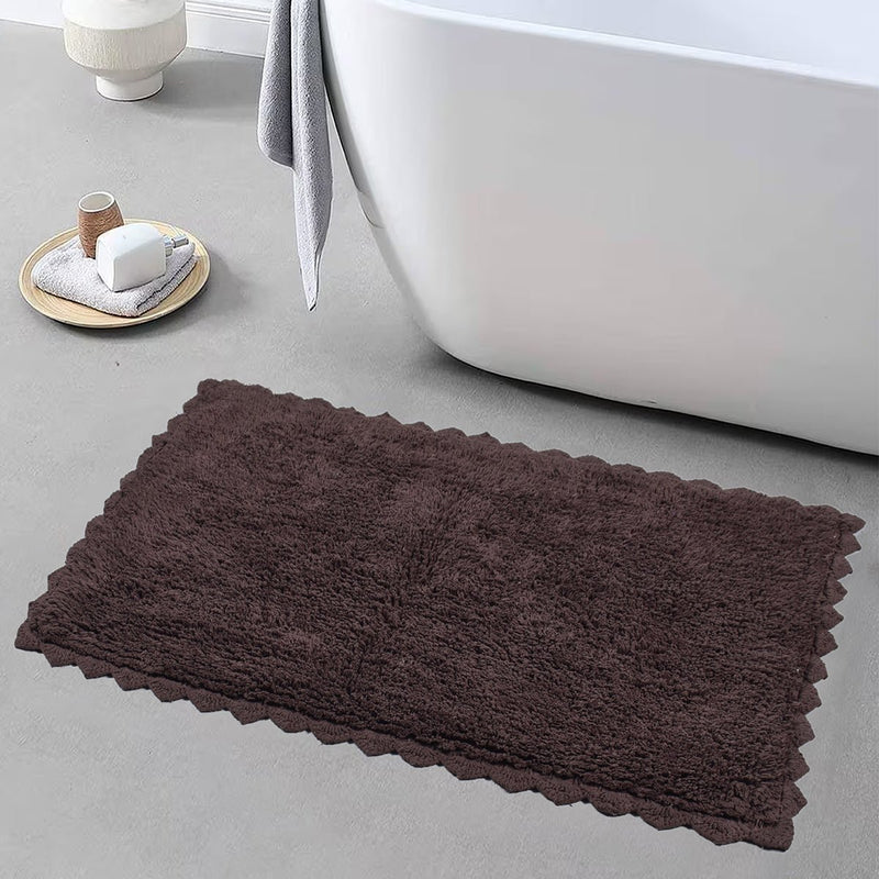 Cloud Walk Rectangle Bathmat - Brown | Verified Sustainable by Brown Living™