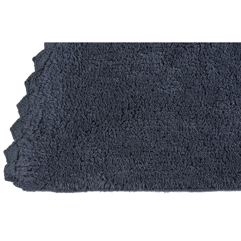 Cloud Walk Rectangle Bathmat - Dark Grey | Verified Sustainable Mats & Rugs on Brown Living™