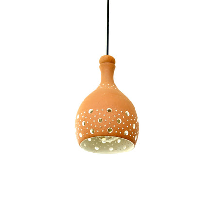 COCO L Handmade Terracotta Ceiling Light | Verified Sustainable by Brown Living™