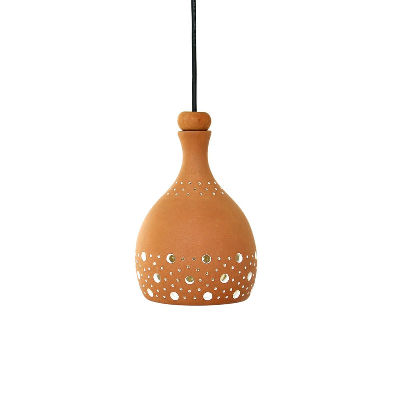 Buy COCO L Handmade Terracotta Ceiling Light | Shop Verified Sustainable Products on Brown Living
