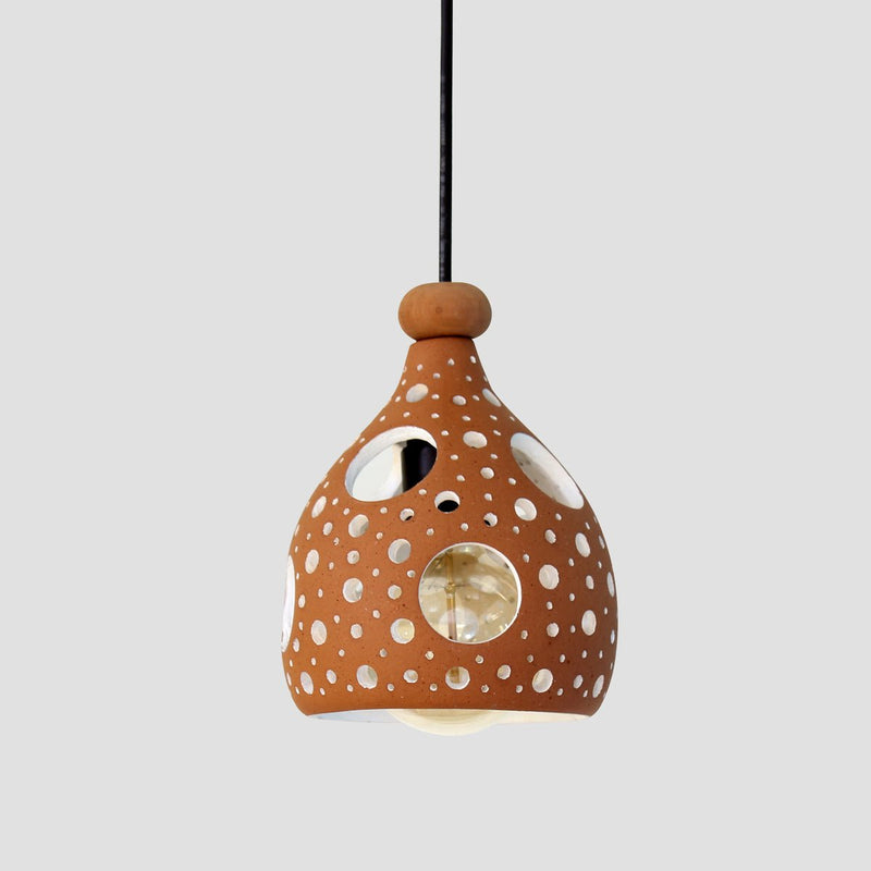 COCO M2 Handmade Terracotta Ceiling Light | Verified Sustainable by Brown Living™