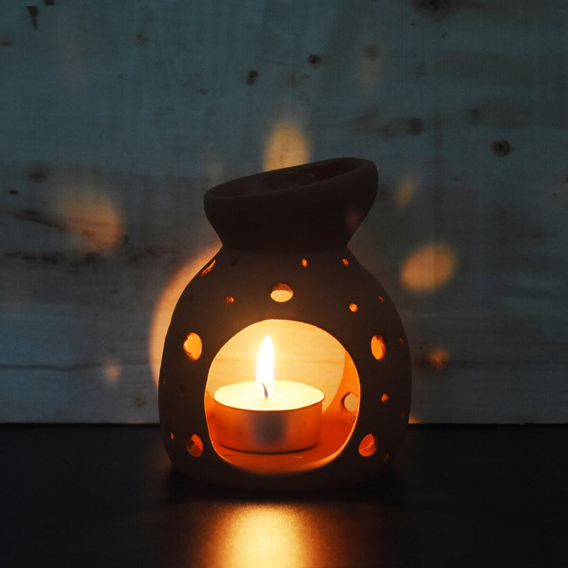 Buy Coco Nano Aroma Diffuser- Set Of 2 with Free Tealights | Shop Verified Sustainable Products on Brown Living
