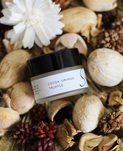Coco Orange Truffle Lip Balm - 15g – Lip Balms on Brown Living™. SKU: 276 - 16610 - COTLB001. Img 1.