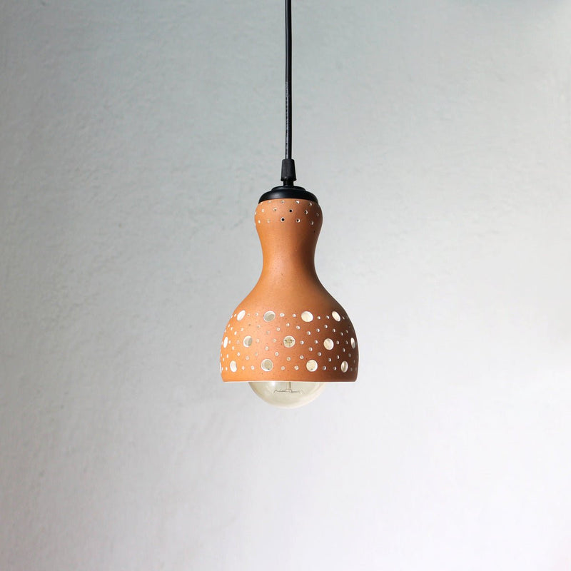 Buy COCO S Handmade Terracotta Ceiling Light | Shop Verified Sustainable Products on Brown Living