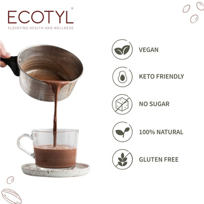Cocoa Powder | Unsweetened | Perfect for Baking | 150g – Cooking & Baking Supplies on Brown Living™. SKU: ECOTYL00009_BL8050. Img 2.