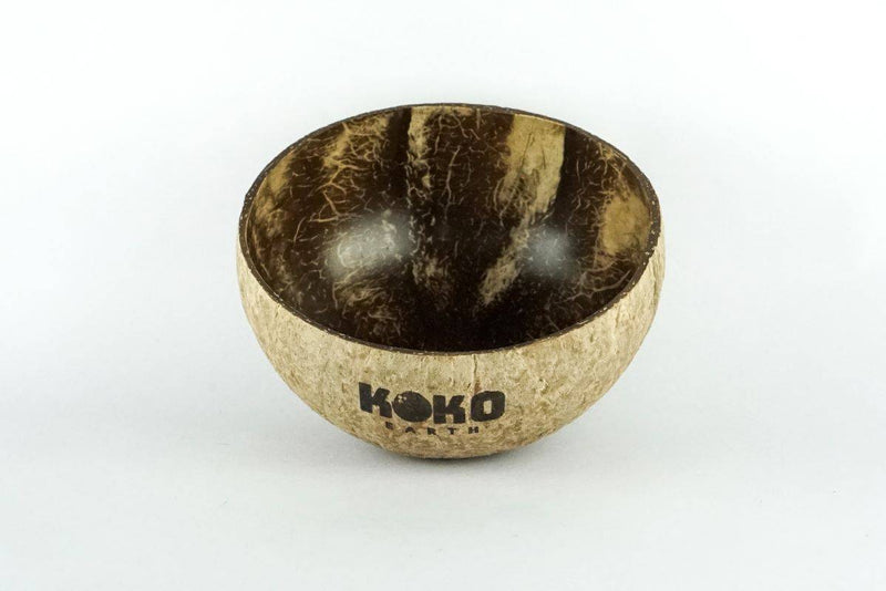Buy Coconut Boho Bowl - 800 ML (Smooth Inside, Rough Outside) | Shop Verified Sustainable Plates & Bowls on Brown Living™