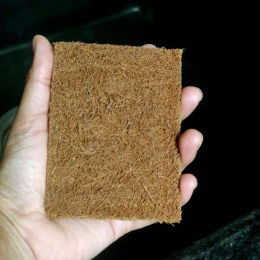 Buy Coconut Coir Fiber Dish | Utensil Scrub Pads - Pack of 3 | Shop Verified Sustainable Cleaning Supplies on Brown Living™