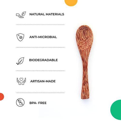 Coconut Cutlery Set | Verified Sustainable by Brown Living™