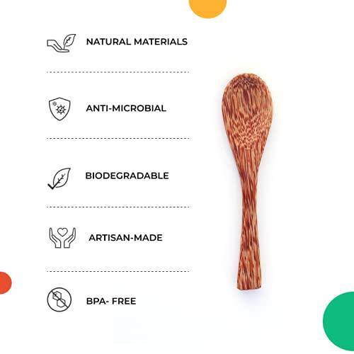 Buy Coconut Cutlery Set | Shop Verified Sustainable Cutlery Kit on Brown Living™