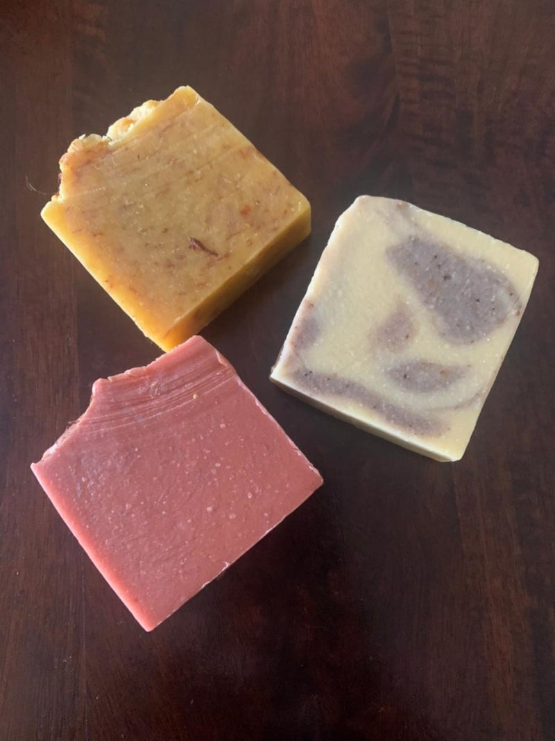 Buy Coconut Milk Soap for dry skin (with Lavender, Rose, Calendula Shea Butter) | Shop Verified Sustainable Products on Brown Living