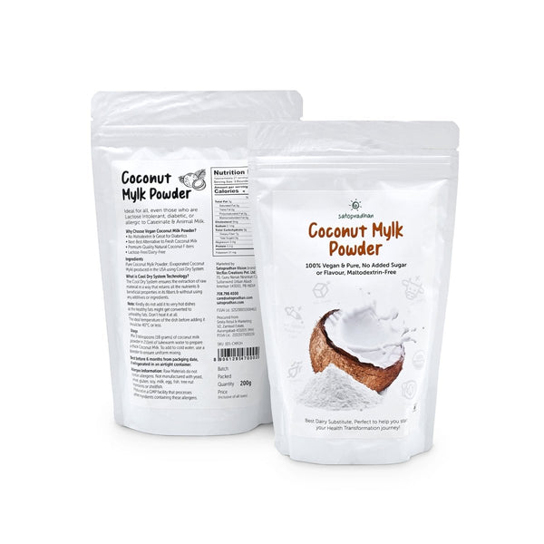 Buy Coconut Mylk Powder 200g- 100% Vegan & Pure Milk Powder | Shop Verified Sustainable Products on Brown Living