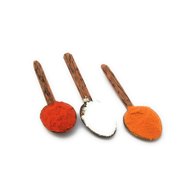 Coconut Shell Masala Spoon Set of 6 | For Small Containers – Cutlery on Brown Living™. SKU: 173 - 05696 - thenga - coconut - shell - masala - spoon - set - of - 6 - fo. Img 7.