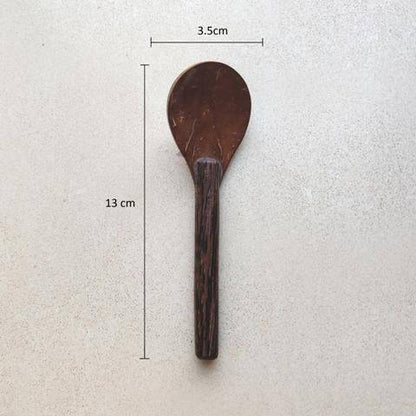 Coconut Shell Spoons | Verified Sustainable by Brown Living™