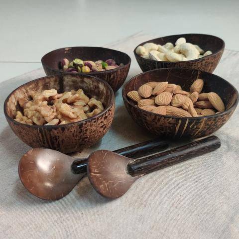 Coconut Shell Spoons | Verified Sustainable by Brown Living™