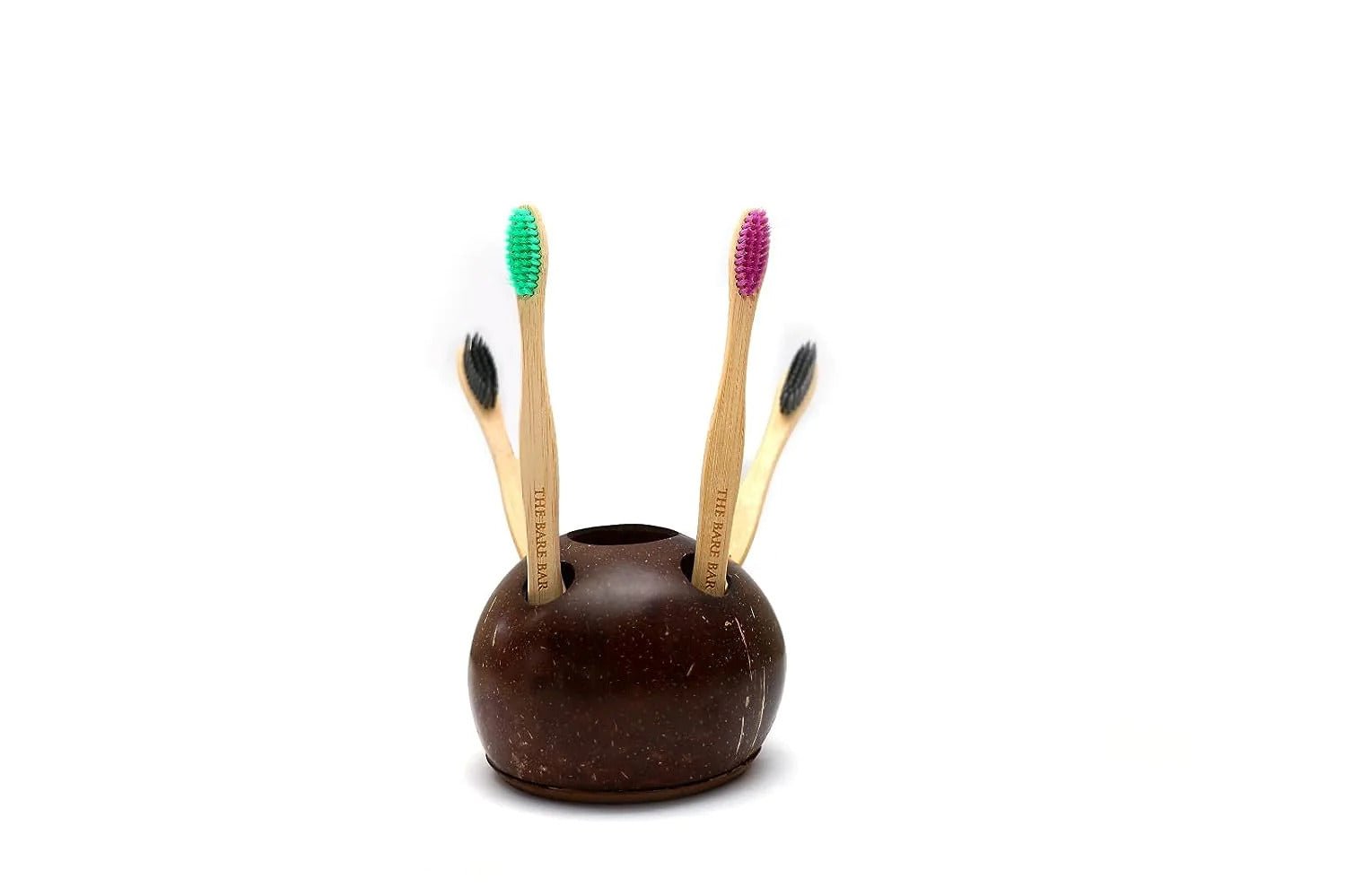 Coconut Shell Tooth Brush Stand | Verified Sustainable by Brown Living™